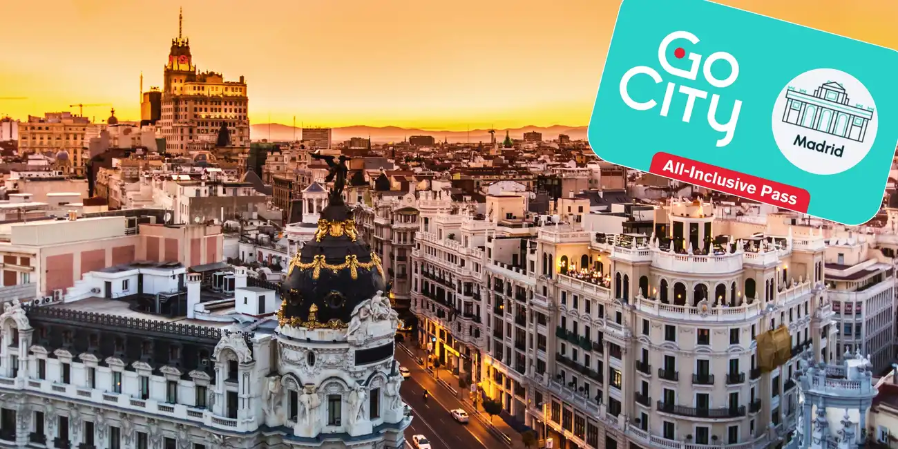 Madrid Pass Tout Inclus : +25 attractions à Madrid. Explorez Madrid facilement avec un pass tout compris pour plus de 25 attractions et visites.